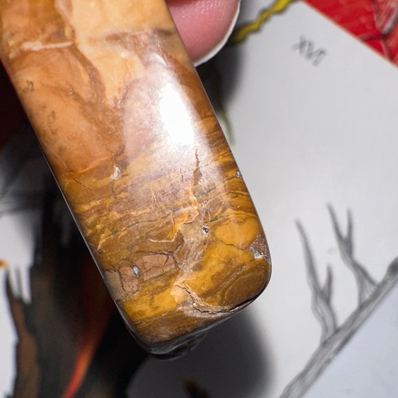 Owyhee Gem picture Jasper specimen larger palm stone A/ worry stone - Picture 10 of 12